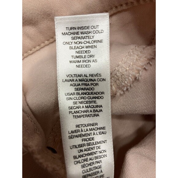 Chicos Platinum Pink Jeggings Stretchy Jeans Size M(Chicos 1) - Picture 4 of 8